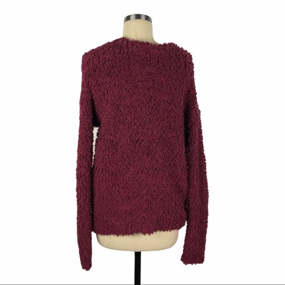 RXB Wine Cozy Popcorn Button Down Cardigan S NWT - Picture 3 of 6